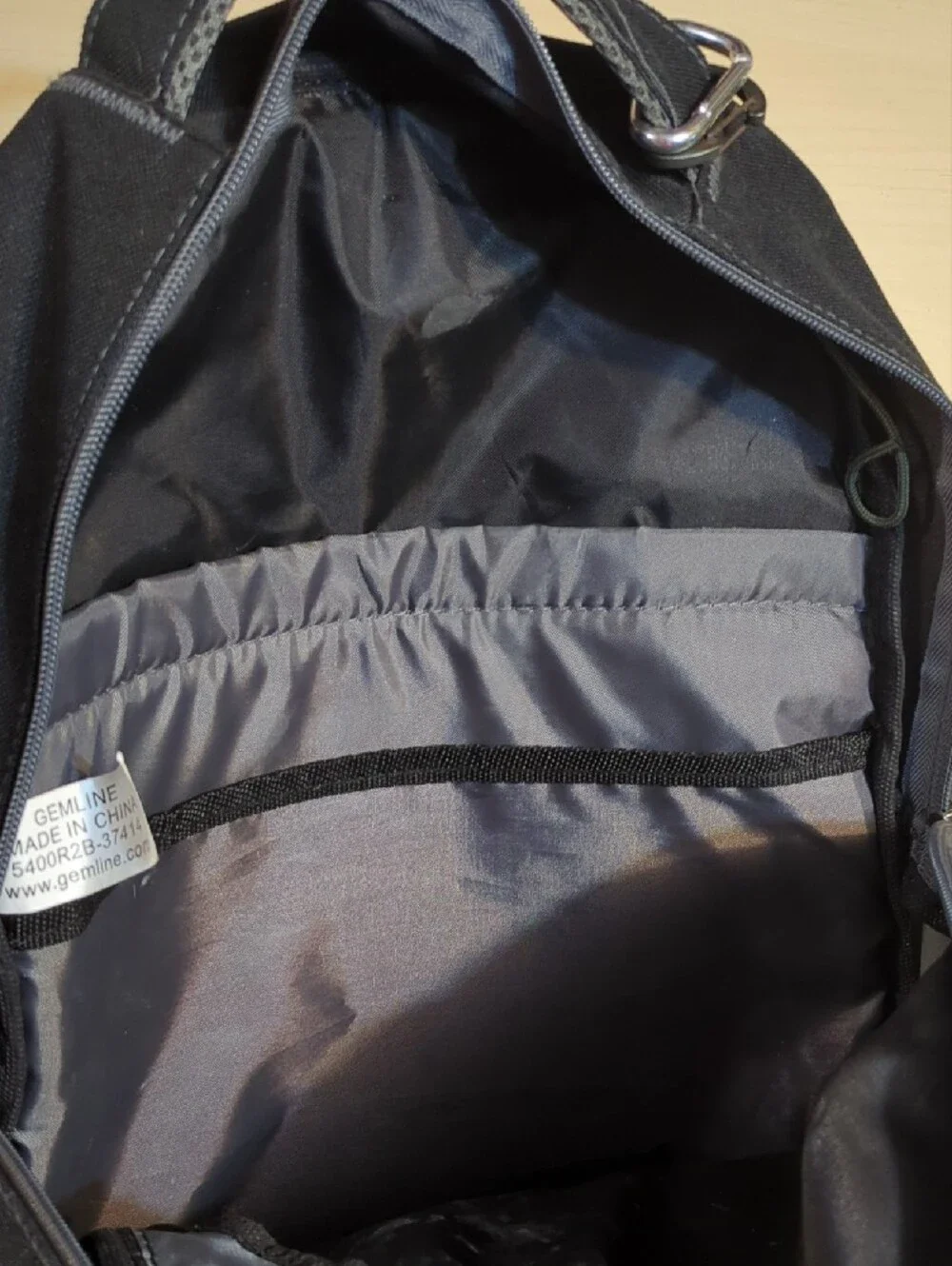 Black and Gray Men's Backpack - New Hampshire Police Cadet Training Academy